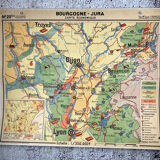 Hachette old school map