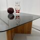 Rectangular coffee table IKEA Sweden model "Lagun" vintage