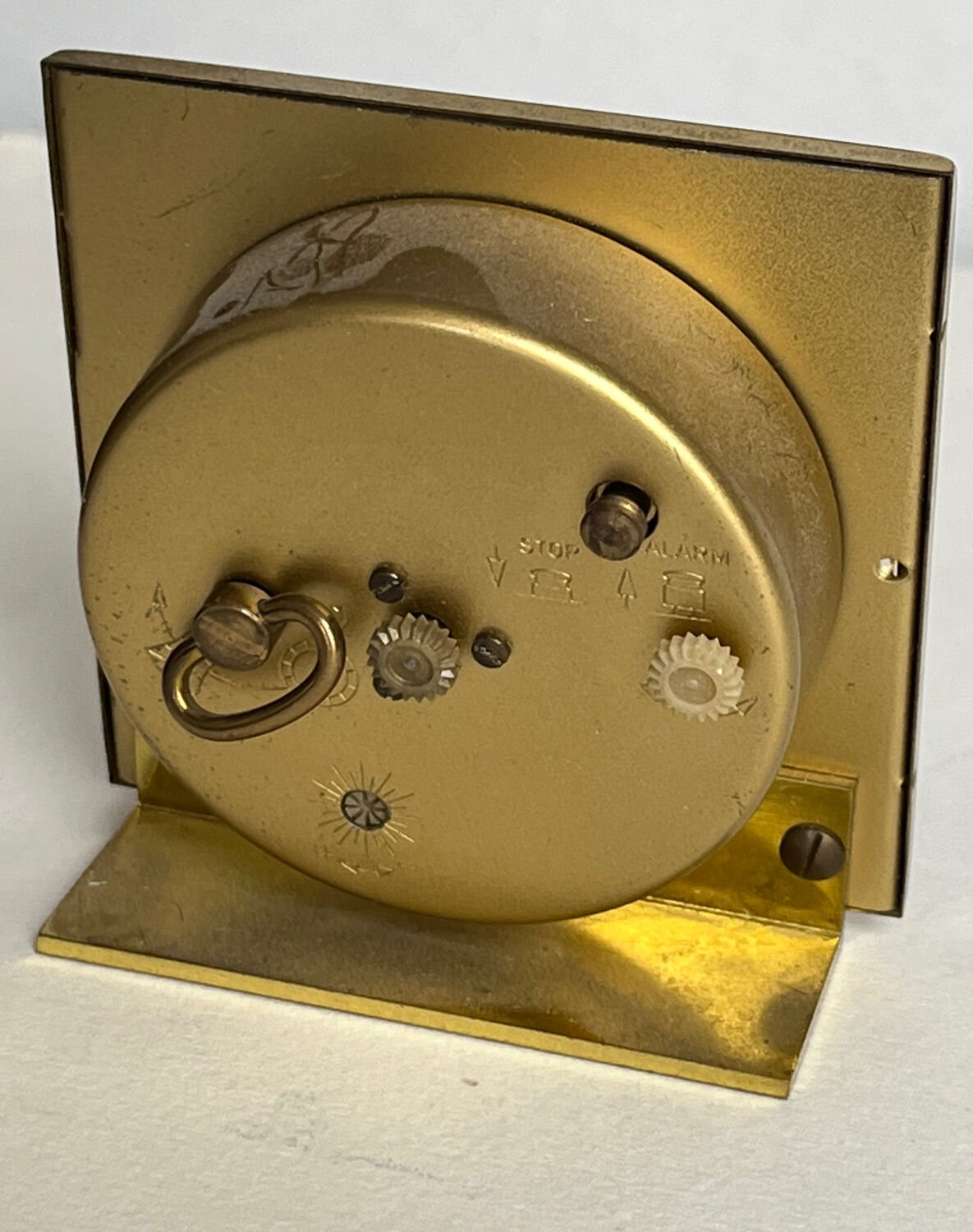 Old travel alarm clock