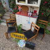 Set of 4 scandinavian chairs