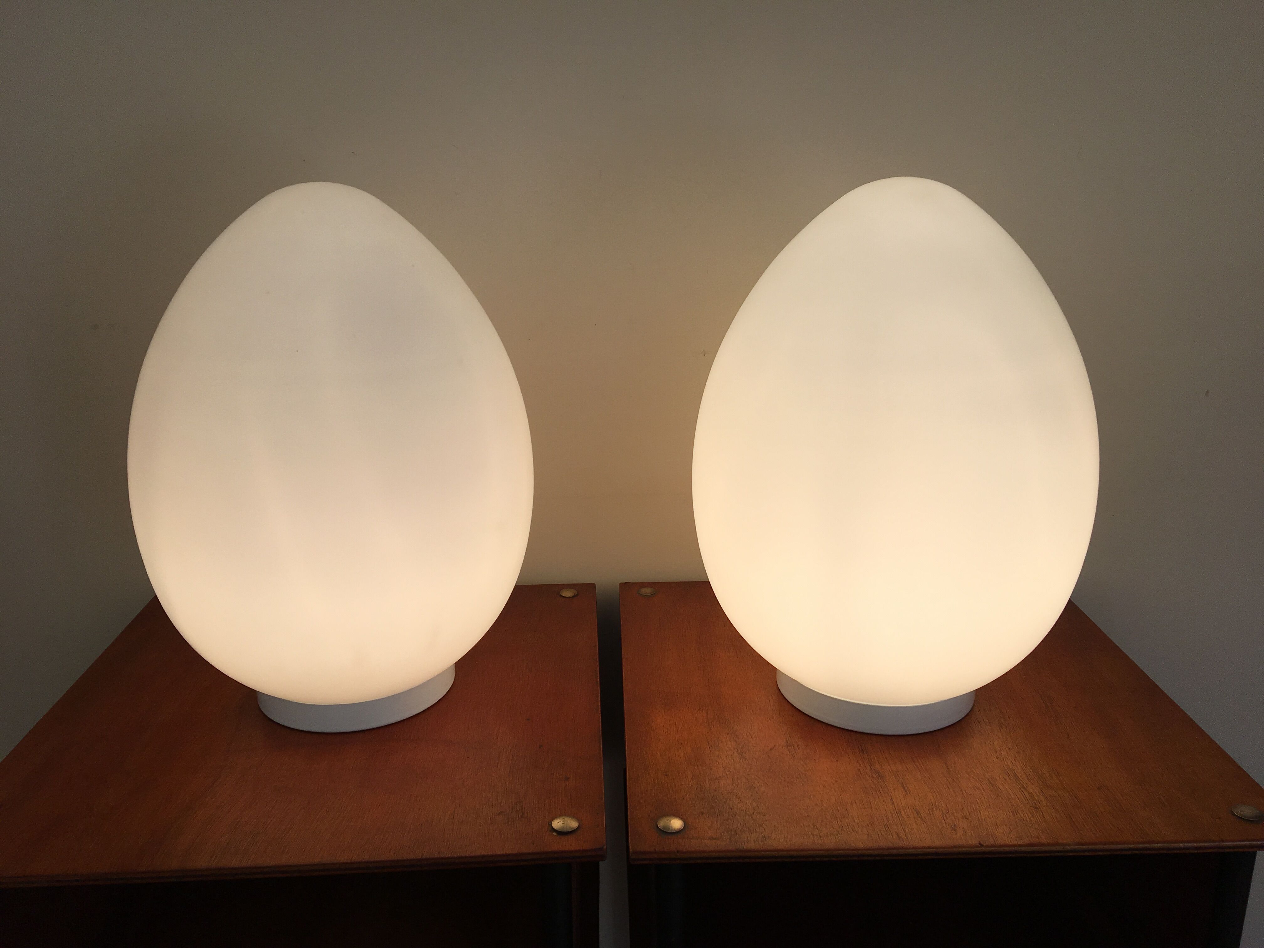 Pair of lamps eggs