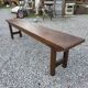 Oak farm bench, 180cm in length.