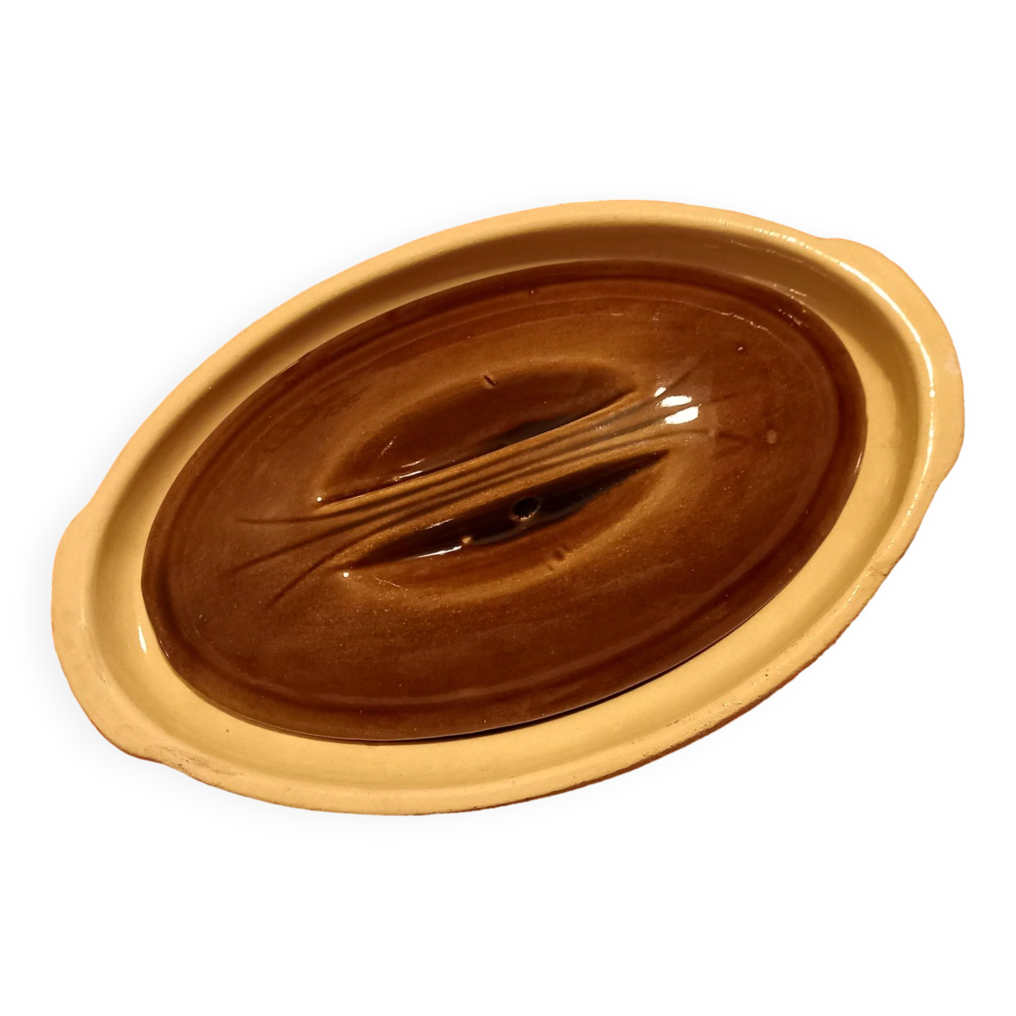 Old vintage oven dish