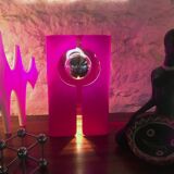 Lampe de Table Vintage • V.Fuschia • Space Age • 1970