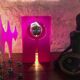 Vintage Table Lamp • V.Fuschia • Space Age • 1970