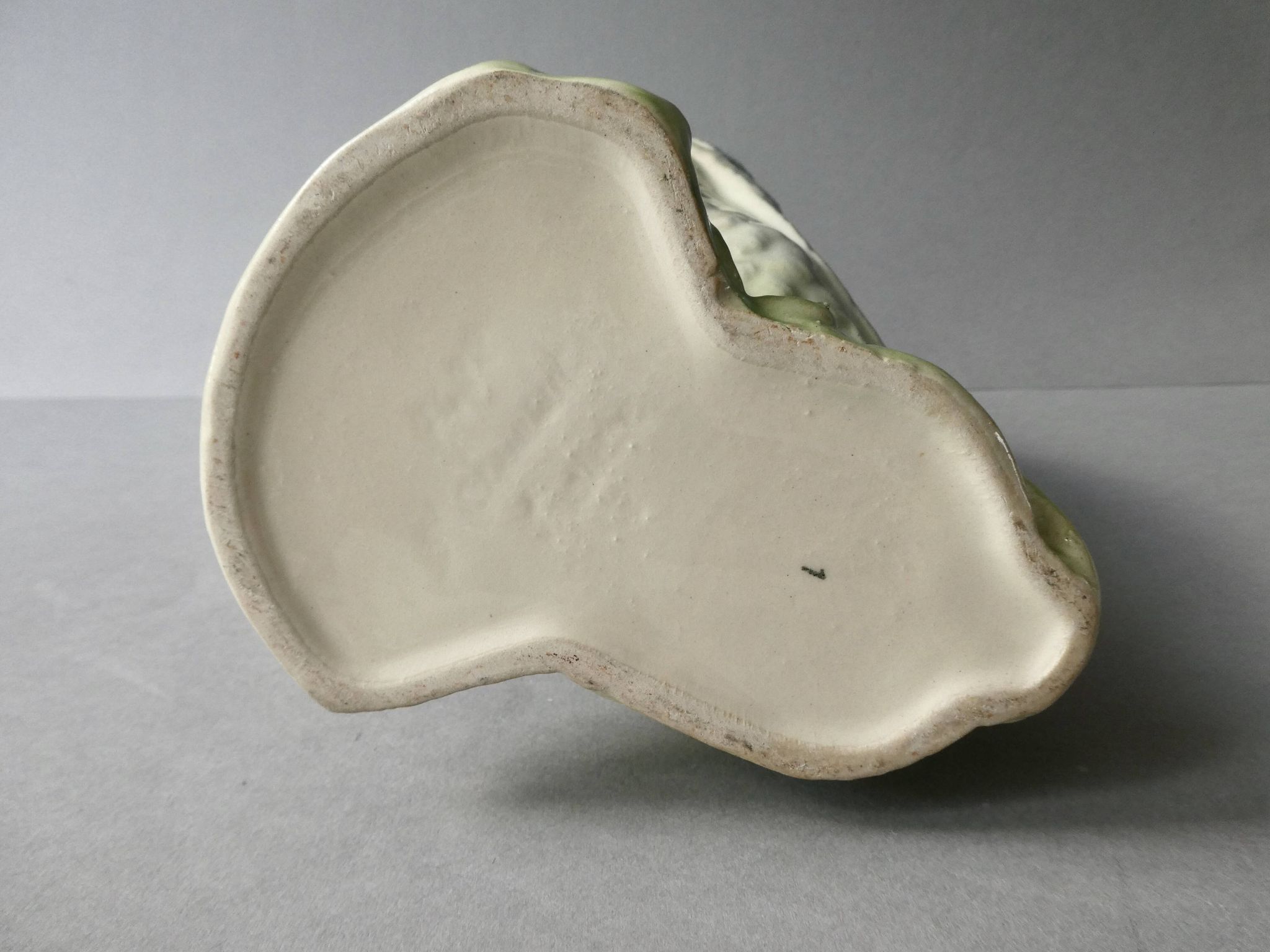Duck pitcher in slip, Saint Clément France, 1960s