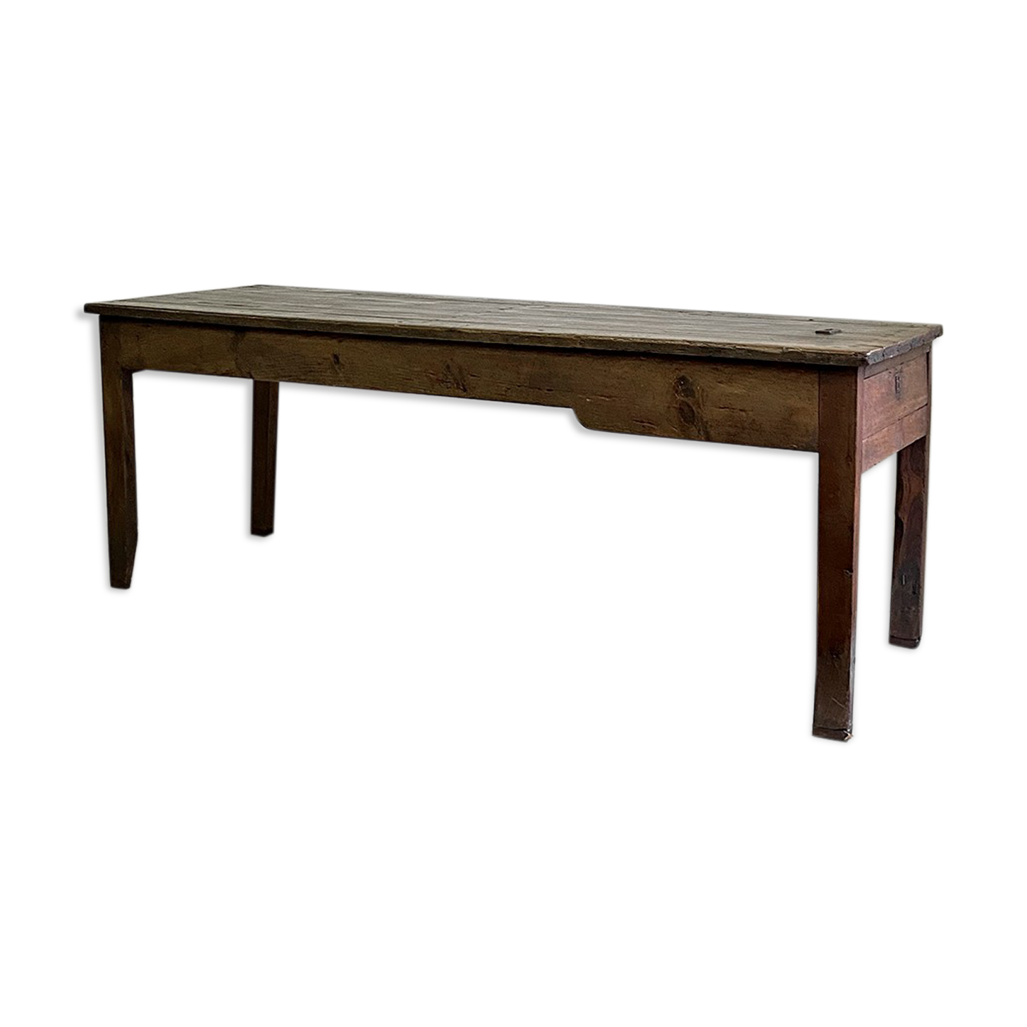 Large 19th century farm table