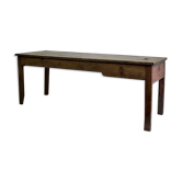 Large 19th century farm table