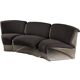 Black (3) Pantonova by Verner Panton