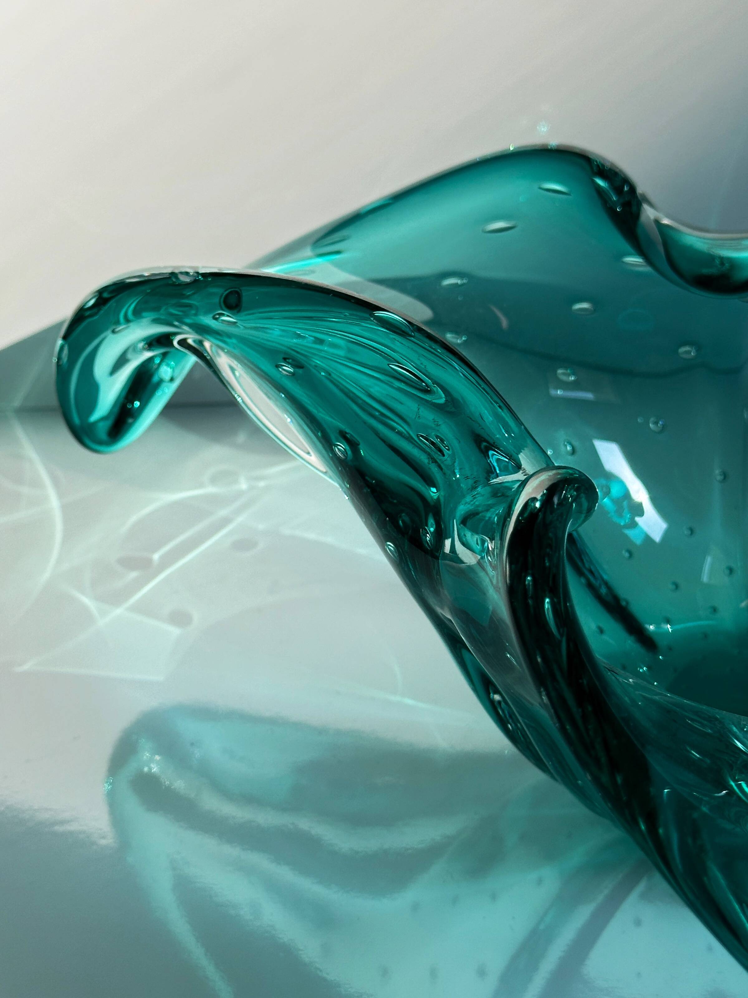 Large Murano Bullicante Centerpiece Bowl