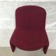 Alky heater from Giancarlo Piretti plum color, Castelli edition 70s