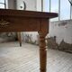 Table de ferme en merisier