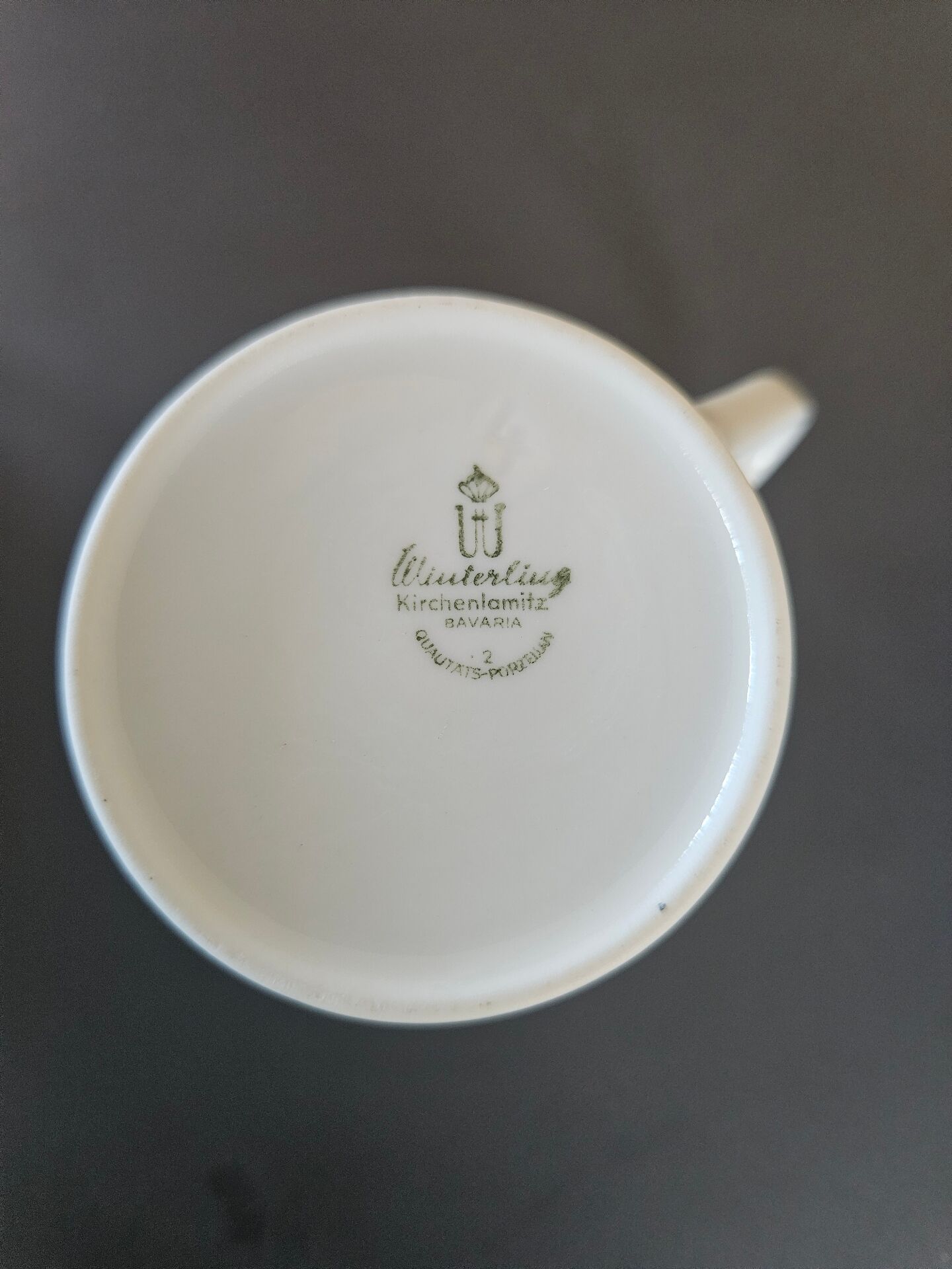 Lot de 6 tasses à café vintage en porcelaine - Winterling Bavaria