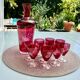 Set de 10 verres et carafe à alcool ou liqueur
