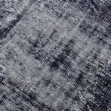 170x275 cm Dark Purpel vintage carpet, distressed dark purpel old carpet.