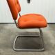 Paire de chaises Strafor Steelcase orange 70