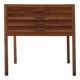 Large Danish drawing cabinet from the mid-century in pine and beech, 1960s.
