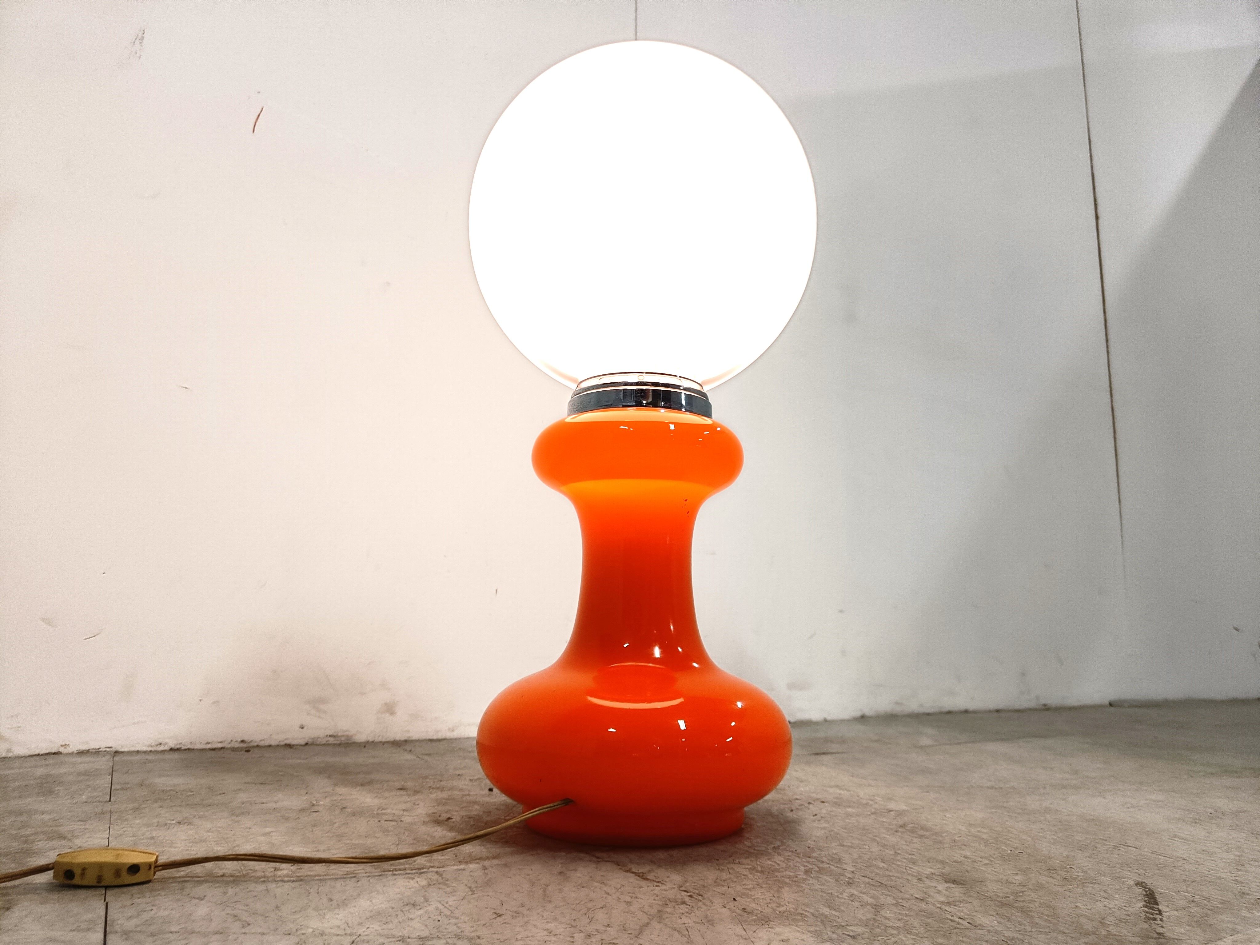 Vintage table lamp by Mazzega, 1960s