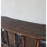 Bar rotin vintage