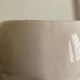 Vintage white ceramic face-shaped vase or planter