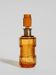 Carafe en verre ambre Art Déco, années 1930