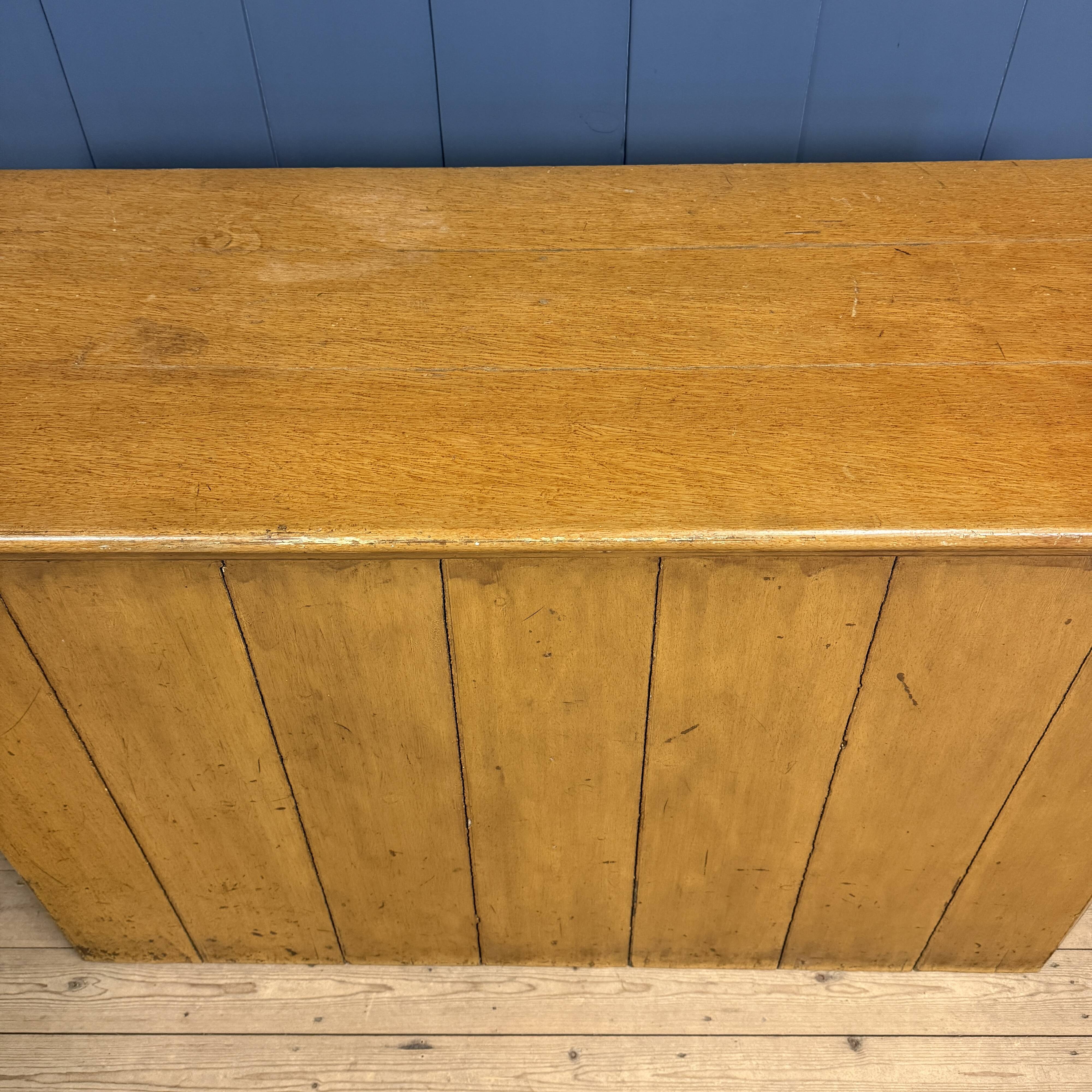 Antique painted Dutch counter