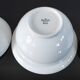 Ensemble de table vintage en porcelaine blanche