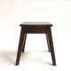 Low pine workshop stool, 1950