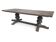 Table de ferme en chêne patiné gris