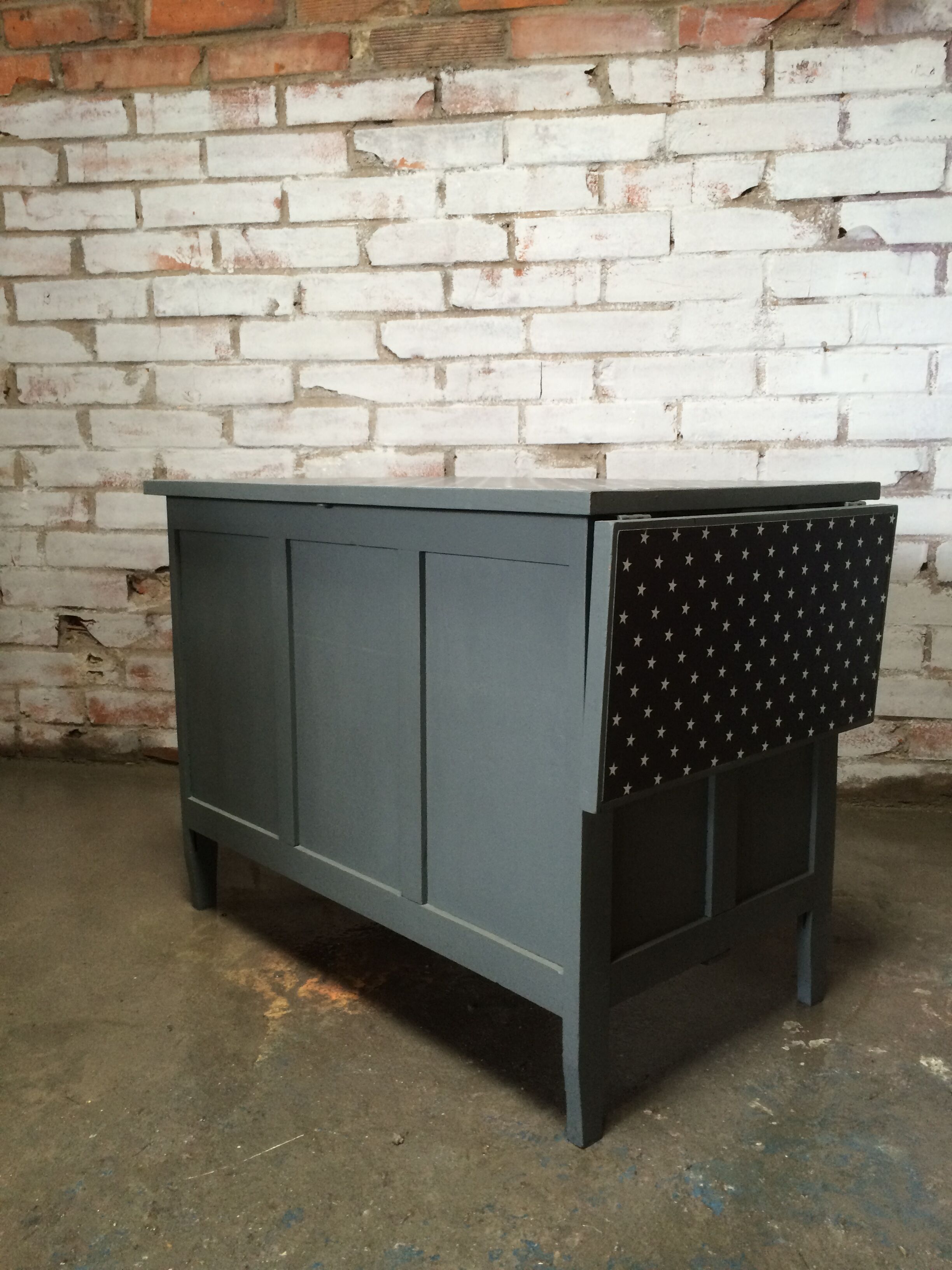 Office vintage size gray child & waxed canvas star