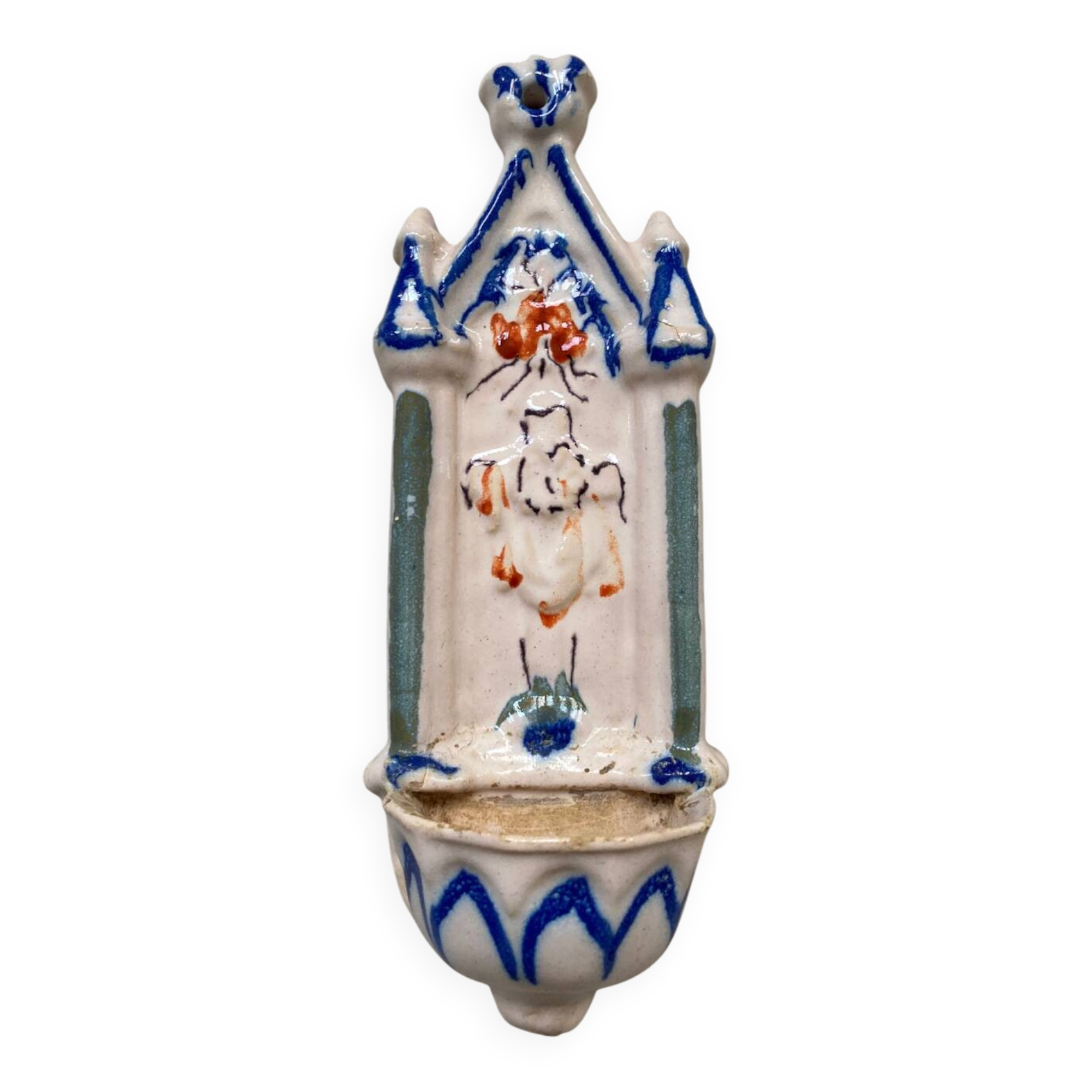 Polychrome font 19th century Martres Tolosanes