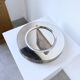 Set of 12 plates - underplates - silver-plated metal Emile Puiforcat