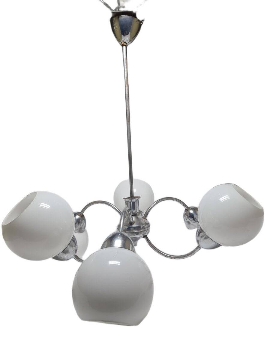 Art Deco style chandelier, Poland, 1960s