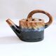 Flower spike vase in the shape of a watering can style Vallauris France