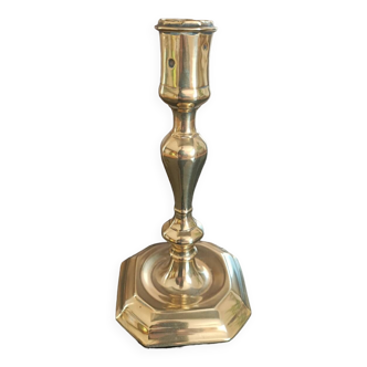 Gilded bronze candle holder