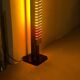 Italian Mid-Century Lamperti Floor Lamp, Sculpted in Chrome, 1960s