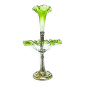 Plateau, vase viennois de style Art Nouveau