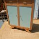 Revalued wood and green buffet
