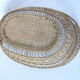 Finely woven wicker basket, late 19th century