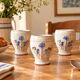 Van Melle ceramic bird mugs