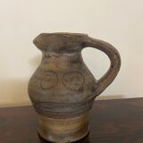 Ceramic pitcher by Agnès Escala Vallauris 60s