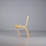 Postmodern plywood chair