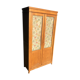 Glass-glazed Parisian wardrobe