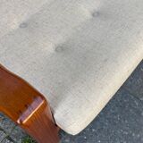 Scandinavian teak sofa from the 60s 70s vintage Danish design