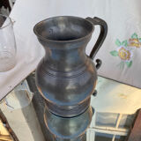 Tin pitcher