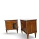 Pair of Italian bedside tables from the mid-20th century.