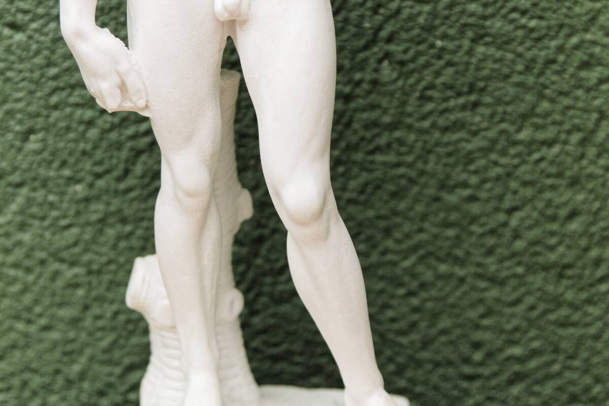 Alabaster reproduction, David by Michelangelo