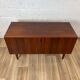 Vintage Scandinavian mid-length rosewood sideboard, 60s