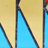 Diamond stained glass window