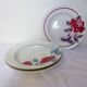 3 assiettes creuses vintage en pêle mêle 220637